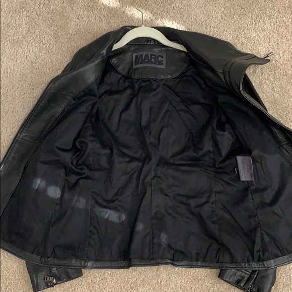 Andrew MARC Leather Jacket - Picture 6 of 8
